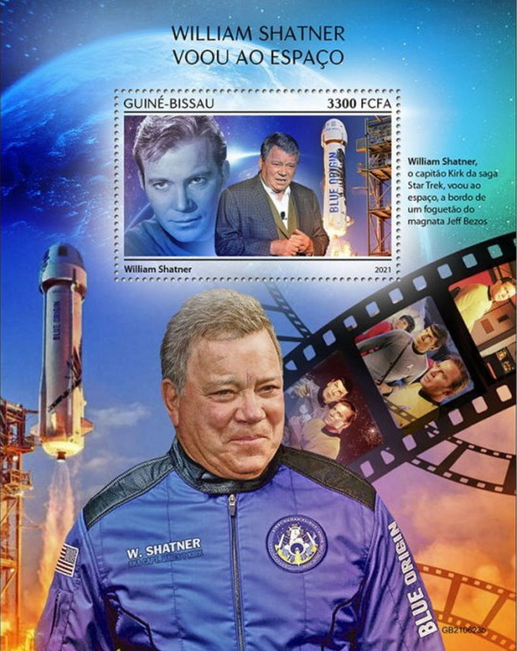 Star Trek stamps from Guinea-Bissau
