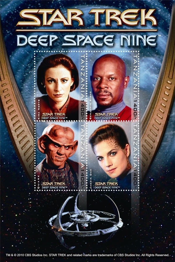 Star Trek stamps from Tanzania