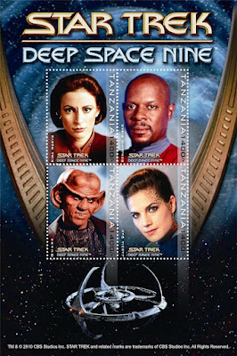 Star Trek Stamps Tanzania