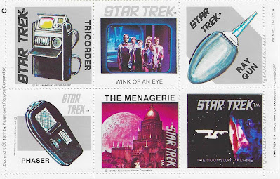 Star Trek Stamp from USA